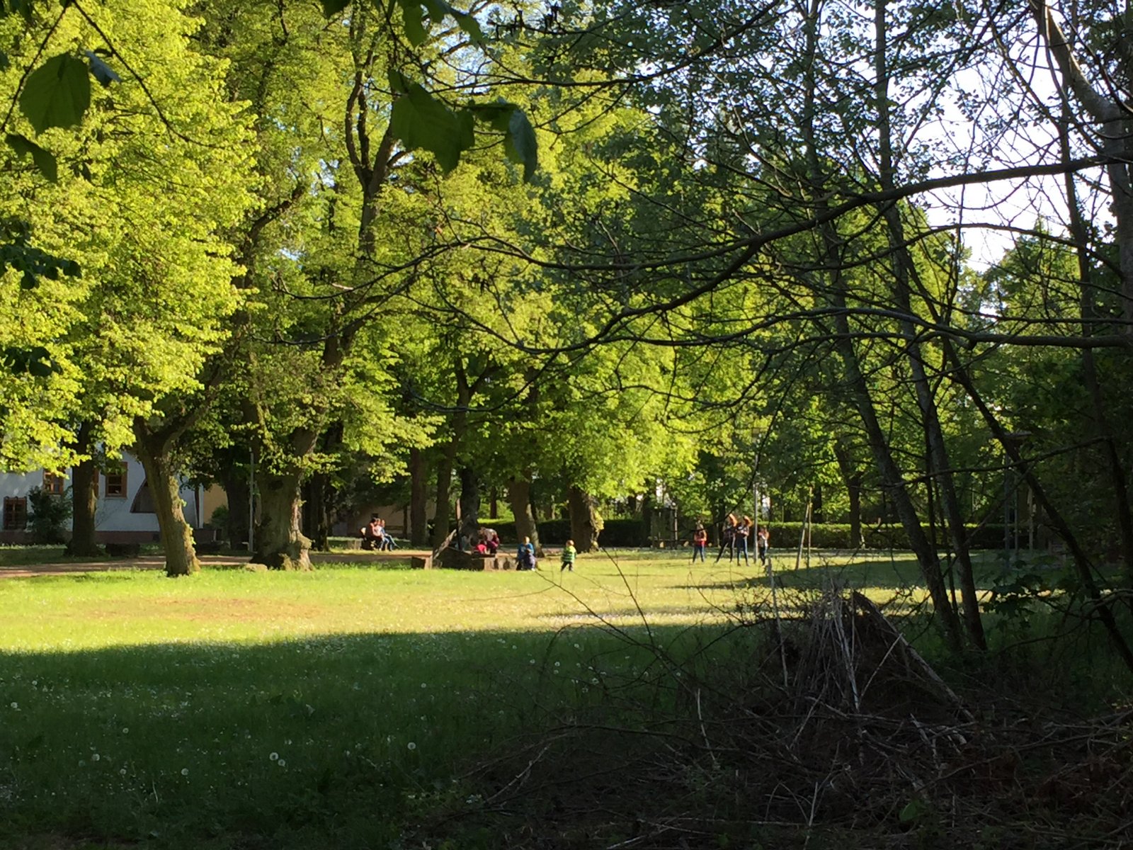 Foto - Spielen auf dem großen Gelände